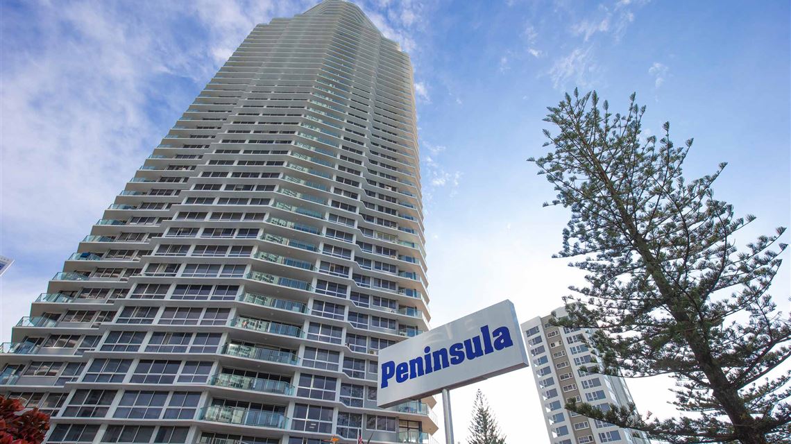 Peninsula Apartments Surfers Paradise Accommodation Gold Coast QLD